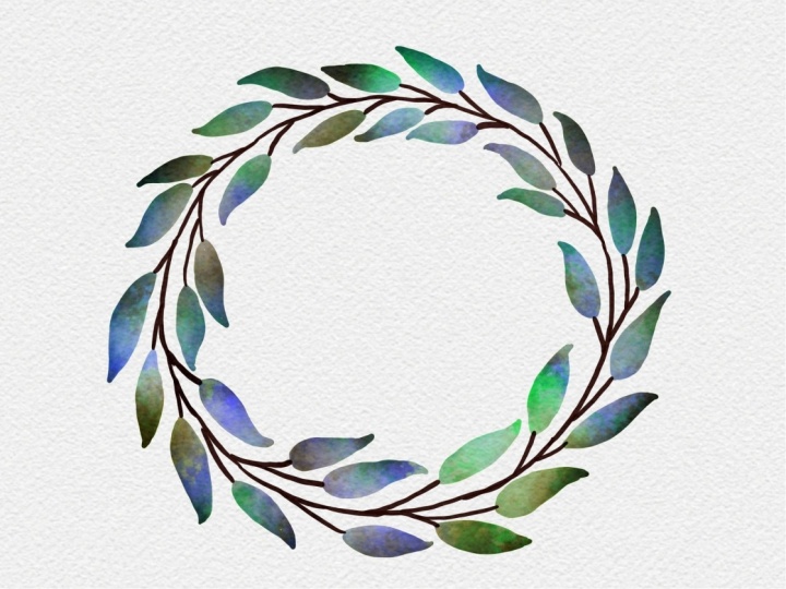 Watercolor Leaves