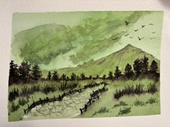 Forest Watercolor - Project