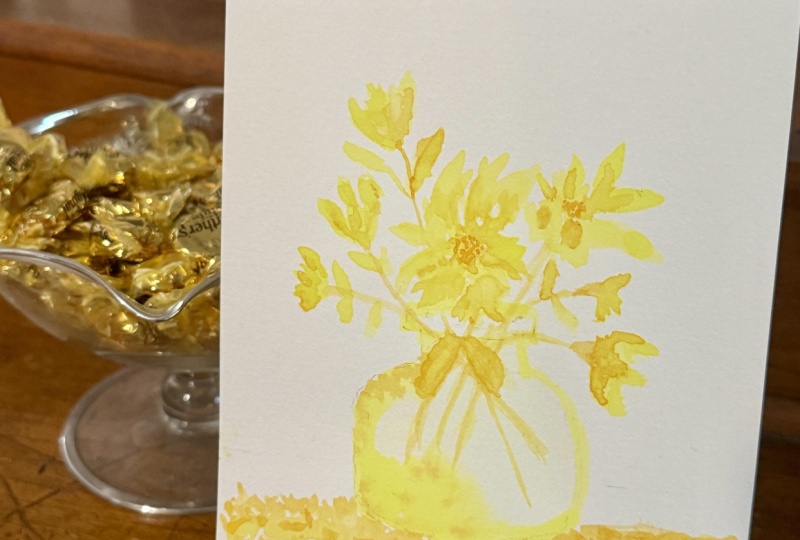 Breakthrough: Monochromatic Yellow Cosmos