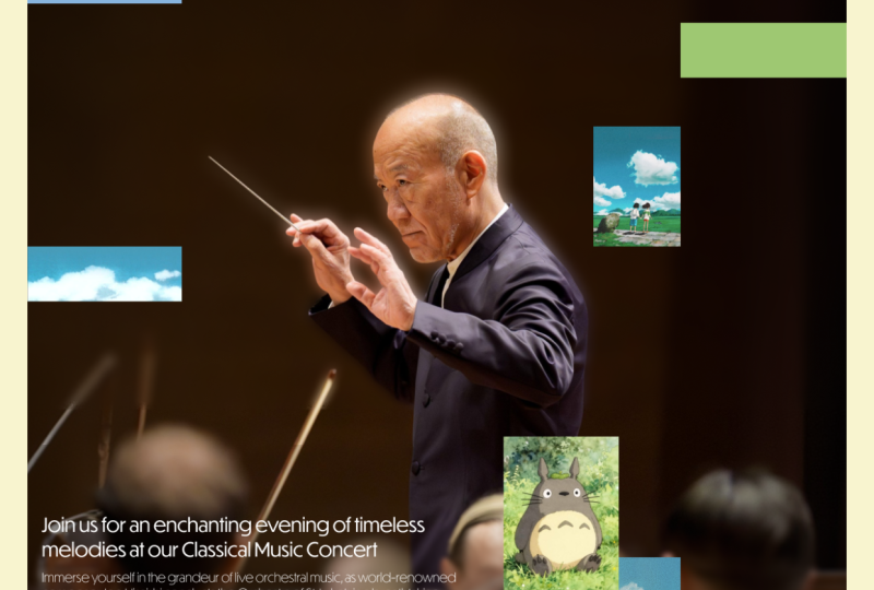 Joe Hisaishi Concert Poster