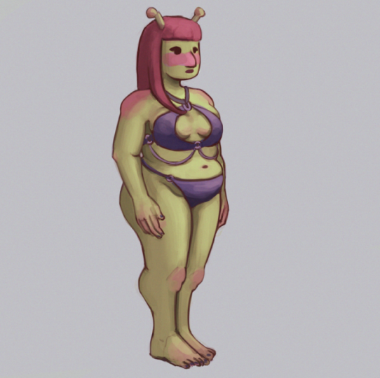 alien girl 👽