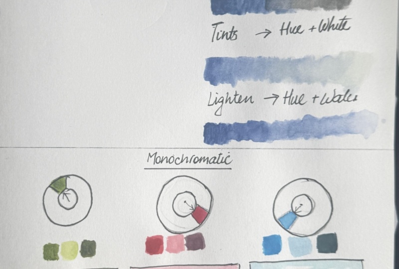 Monochromatic Colour Harmony