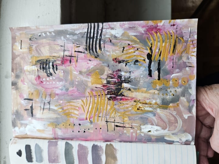 Abstract 4 colors
