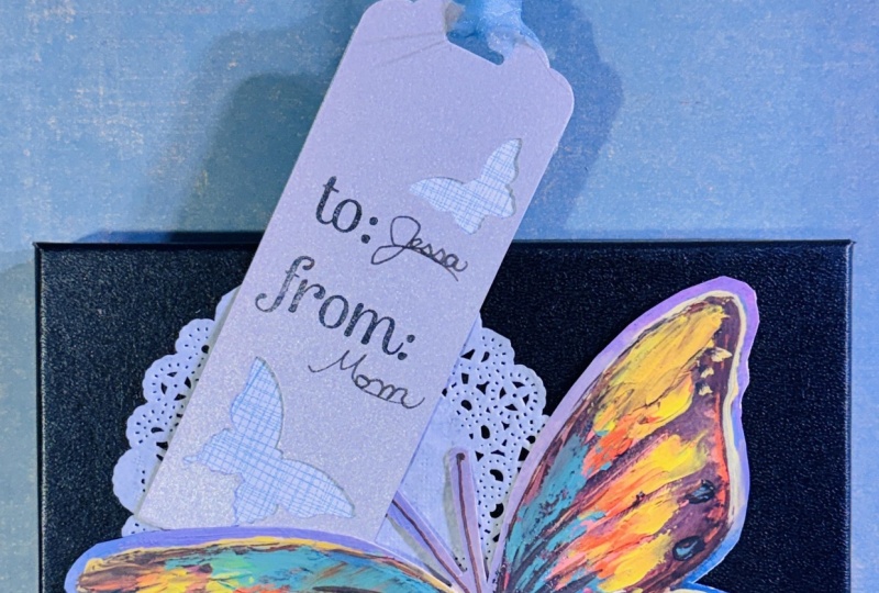 Butterfly Collage Box