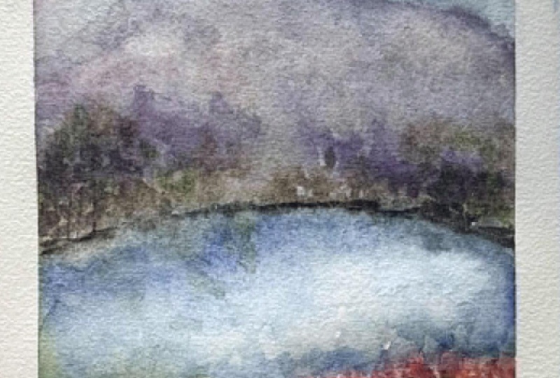 Loose Watercolor Landscape
