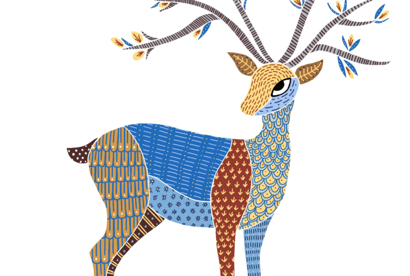 My Gond Deer