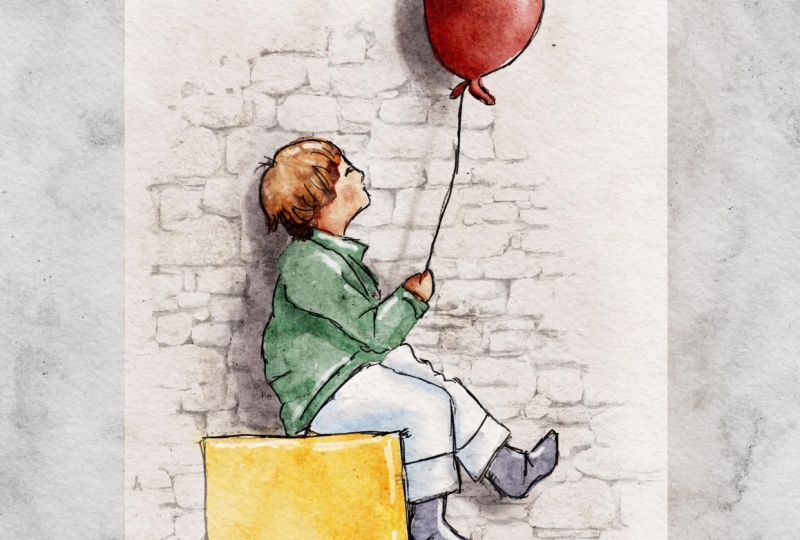 Happy alone