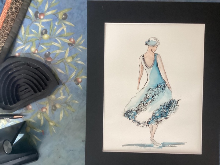 Frilled dress, a Carrie McKenzie tutorial