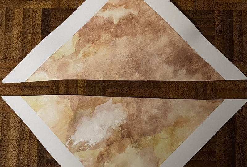 My first two triangles