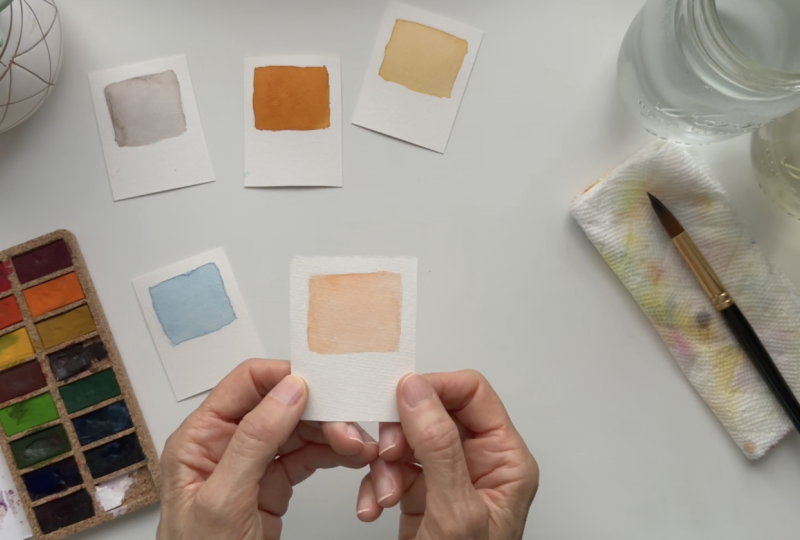 My Watercolor Swatches