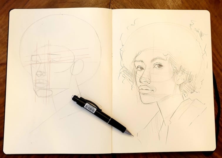 Drawing heads