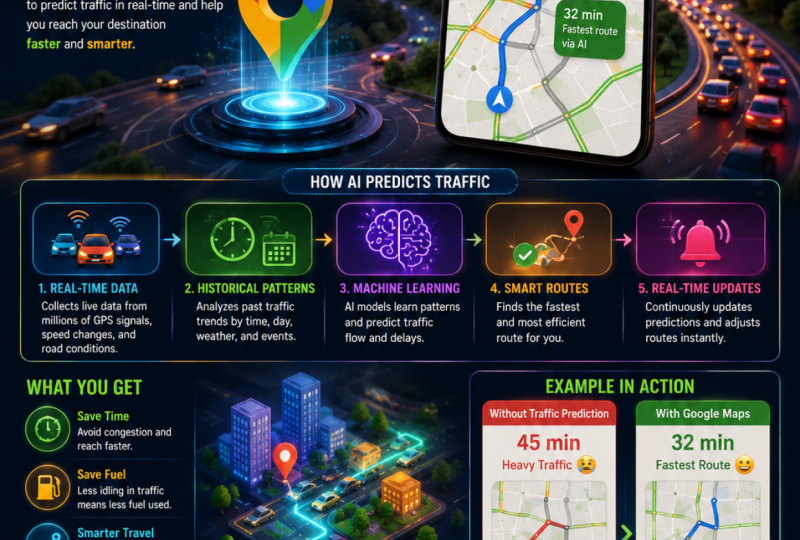 Google Maps Traffic Prediction – AI in Everyday Life
