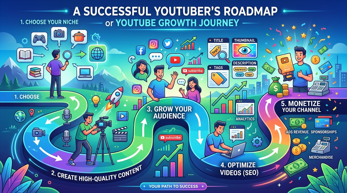 My YouTube Long-Form Content Growth & Monetization Plan - student project
