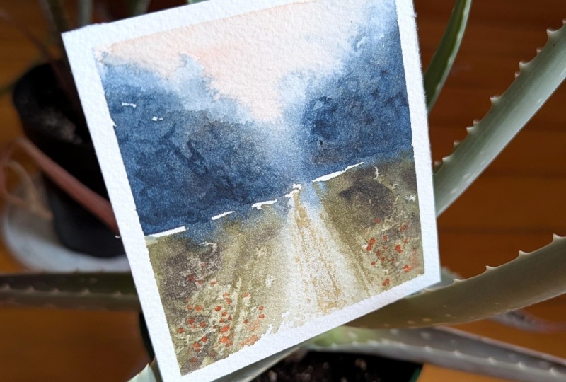 Mini Watercolour Landscapes