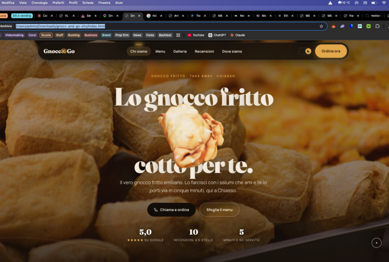 Take away website