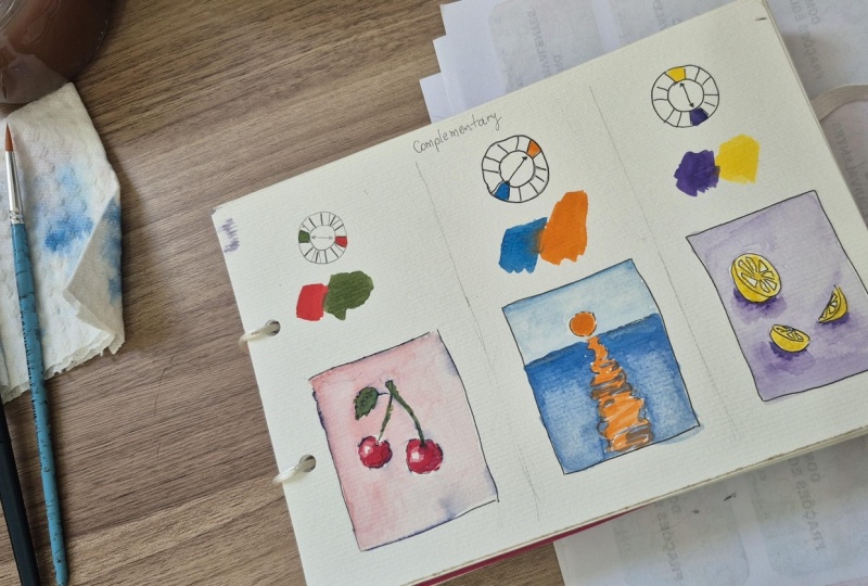 Complementary Mini Paintings