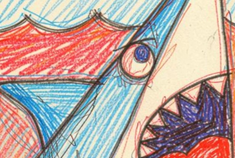scary shark