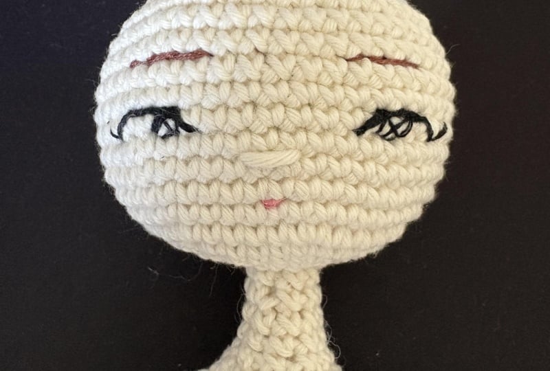My Little Doll Tij Has a Face