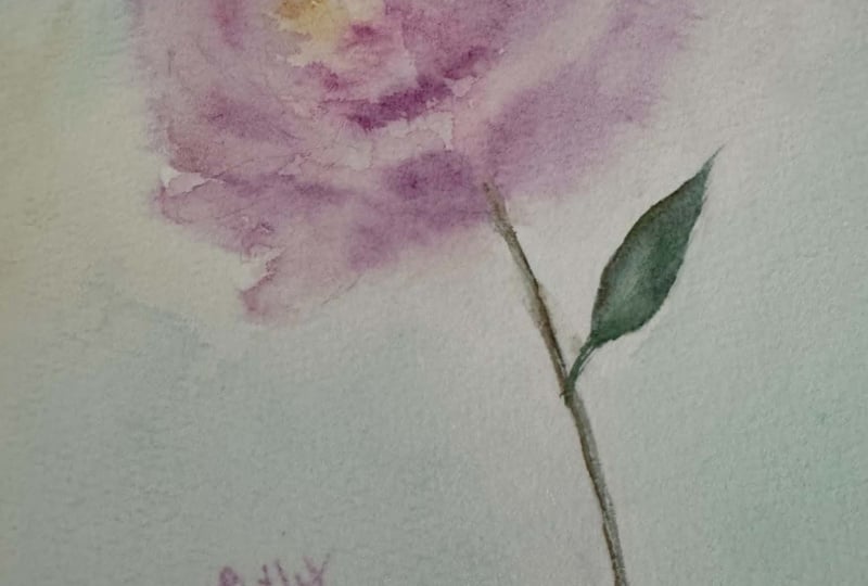 loose peony-atmospheric watercolor with soft backgrounds