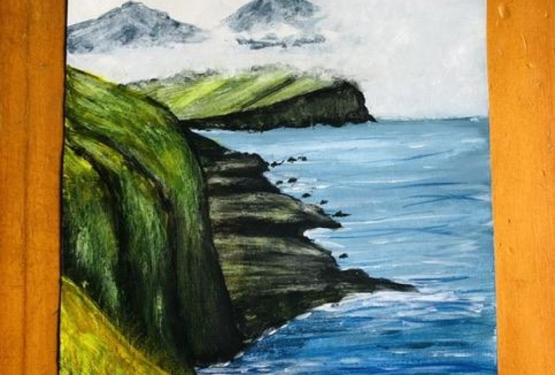 Ocean View from the Cliff