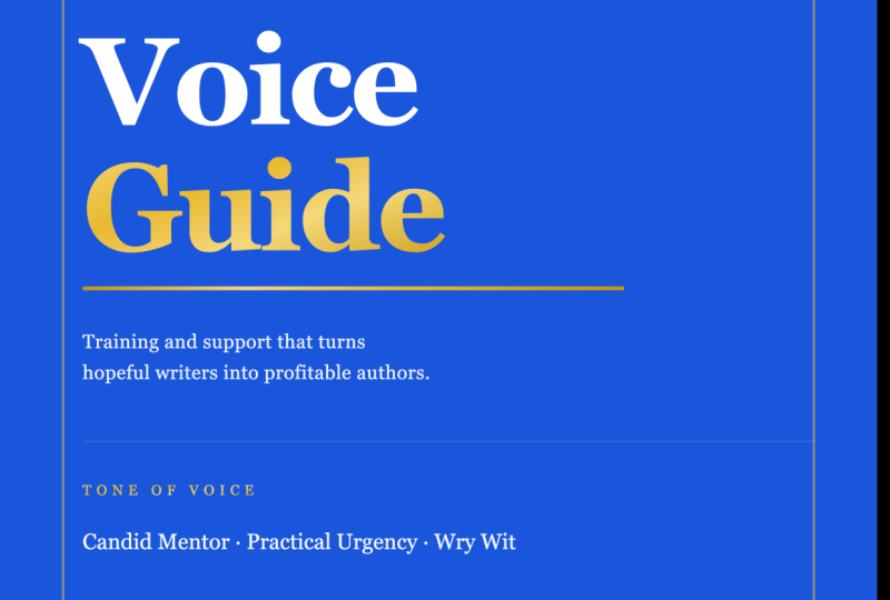 Initial Brand Voice Guideline
