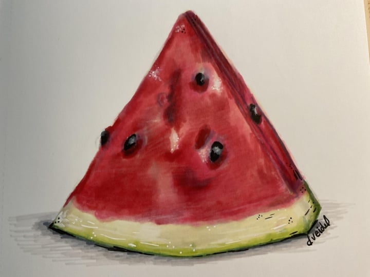 Watermelon Markers