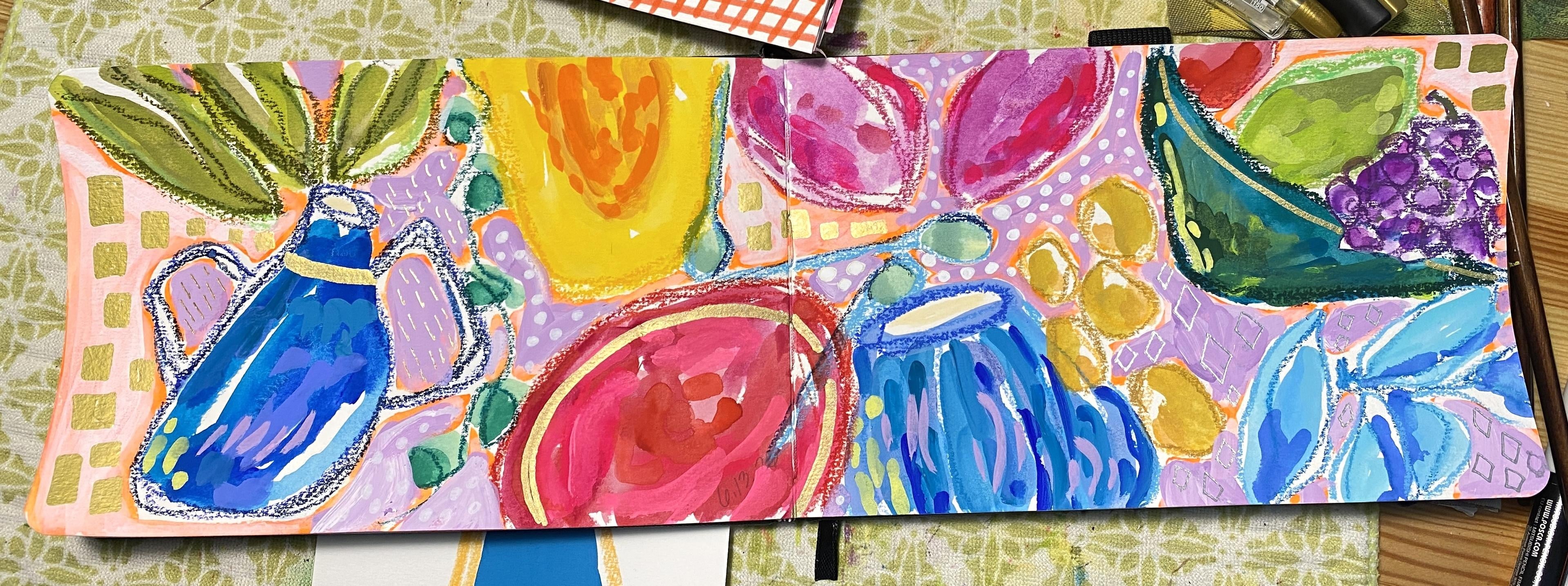 Weird, wonky still life - student project
