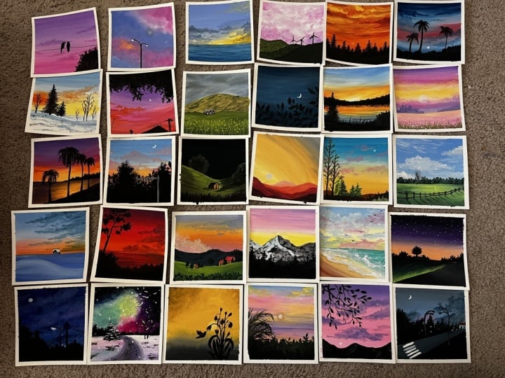 30 Day Gouache challenge