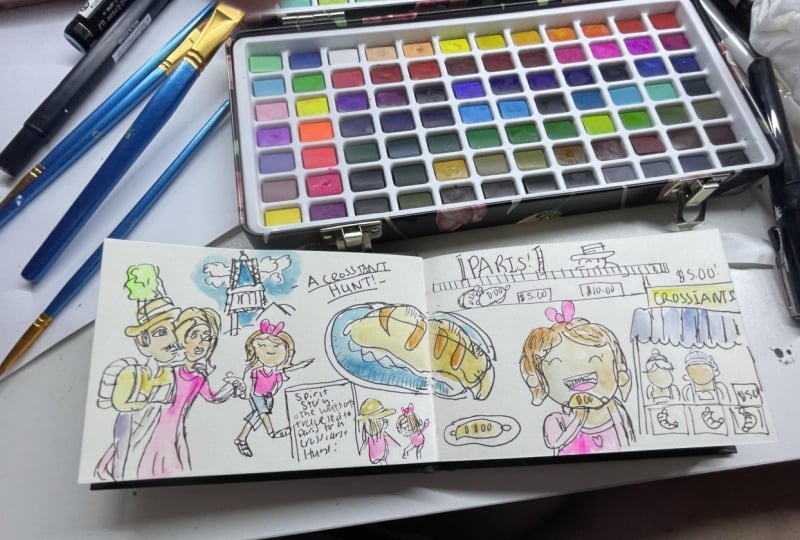 Spirit Walkers Go To Paris For a Croissant Hunt!