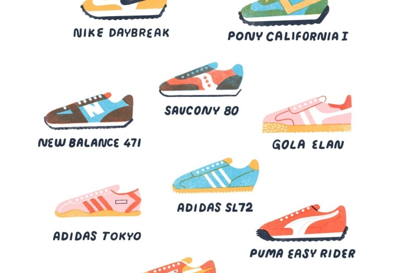 Stylizing Vintage Running Shoes!