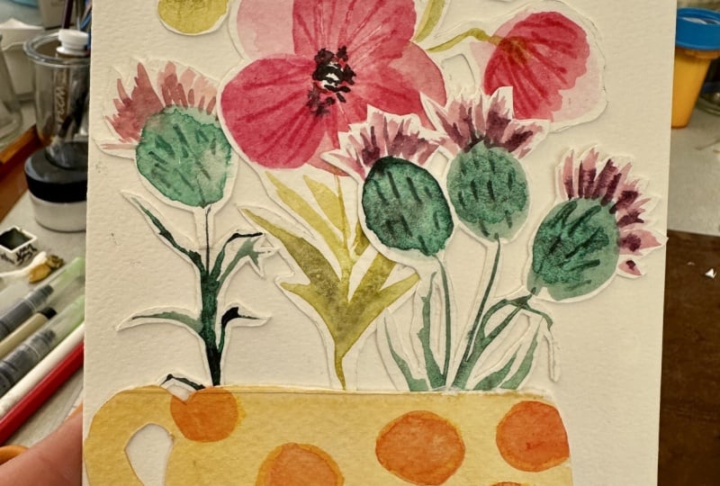 Beginner Pop-up Flower Cards