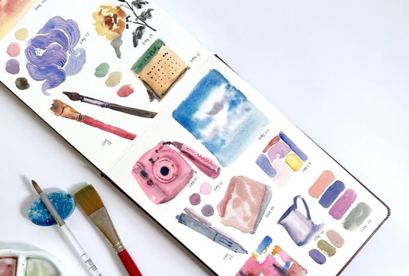 Painting Daily - What's the Secret?