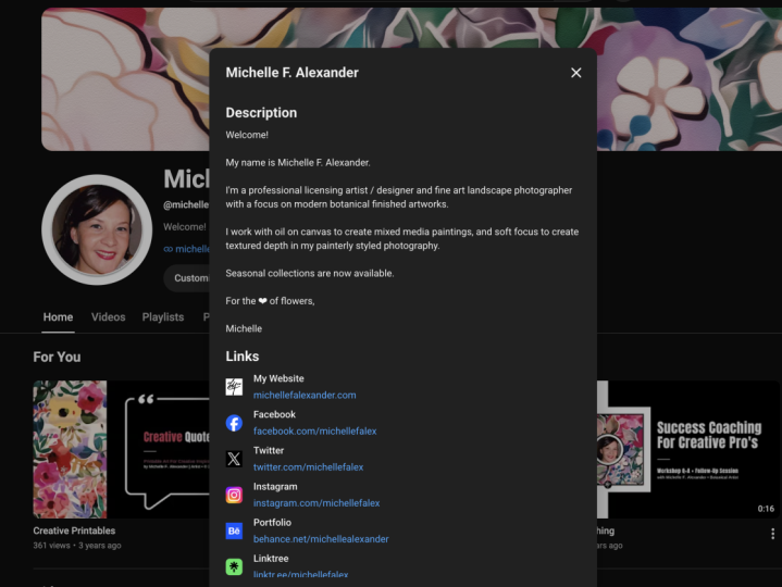 My YT Channel