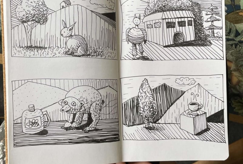 My project clean doodling