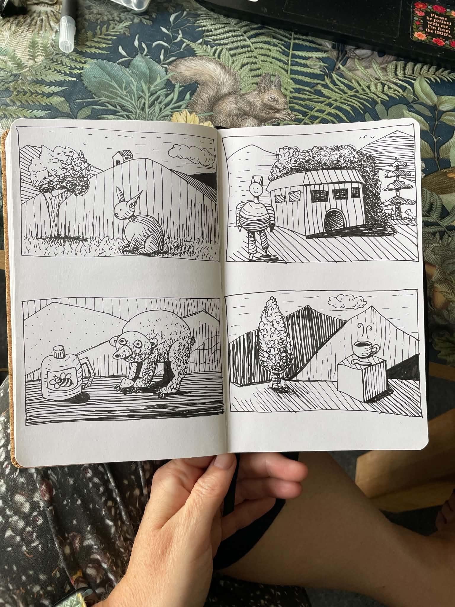 My project clean doodling - student project