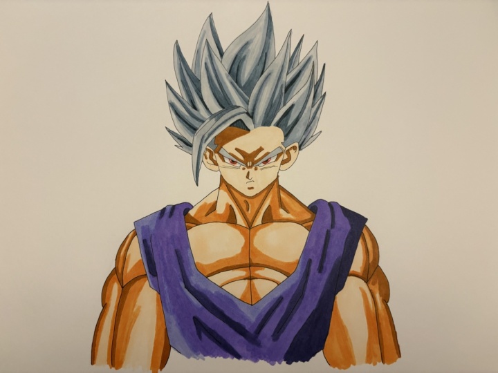 First attempt of Beast Gohan
