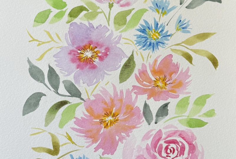 Watercolor Florals