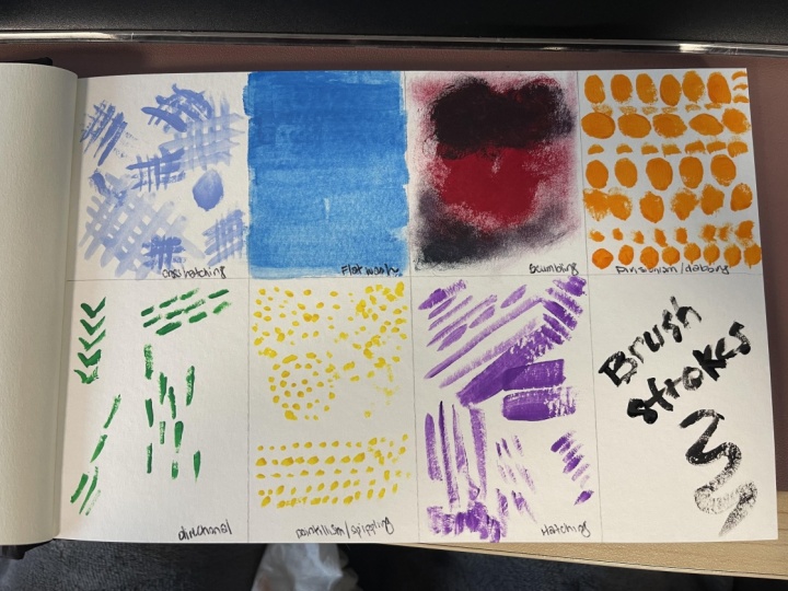 Brushstrokes!