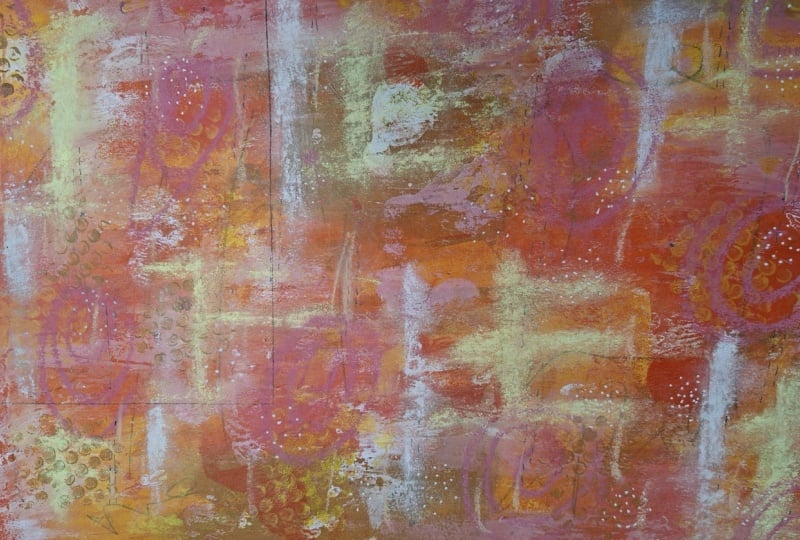Limited Palette Abstract Painting