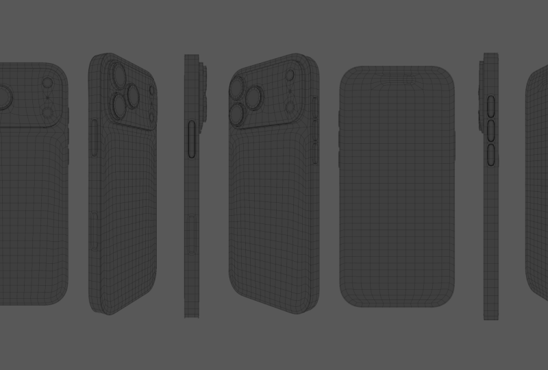 Iphone - hard surface modeling