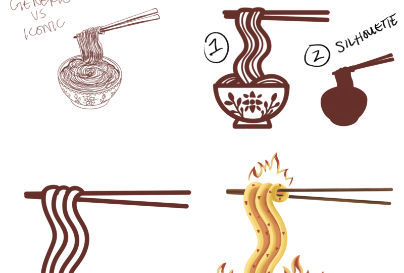Stylization: Spicy Noodles