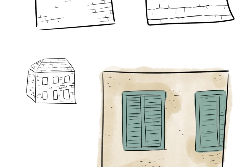 Textures for urban sketches