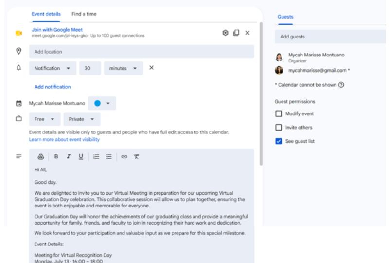 My Project: Google Workspace