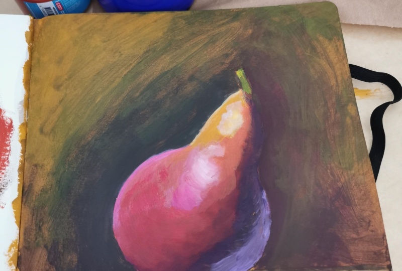A pear