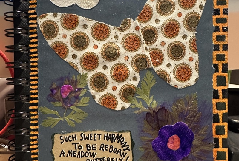 Butterfly Journal with Issa Haiku