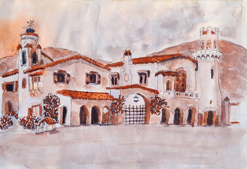 UPDATED PROJECT: Monochromatic Mini Paintings Class