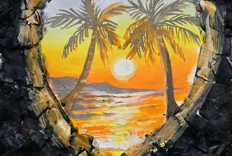 Tropical sunset