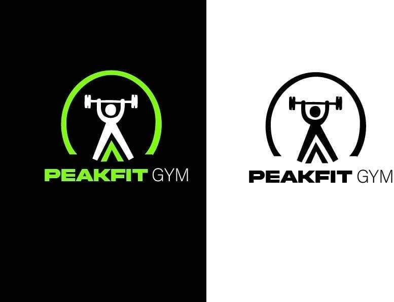 PeakFit Gym – Brand Identity & Logo Design - student project