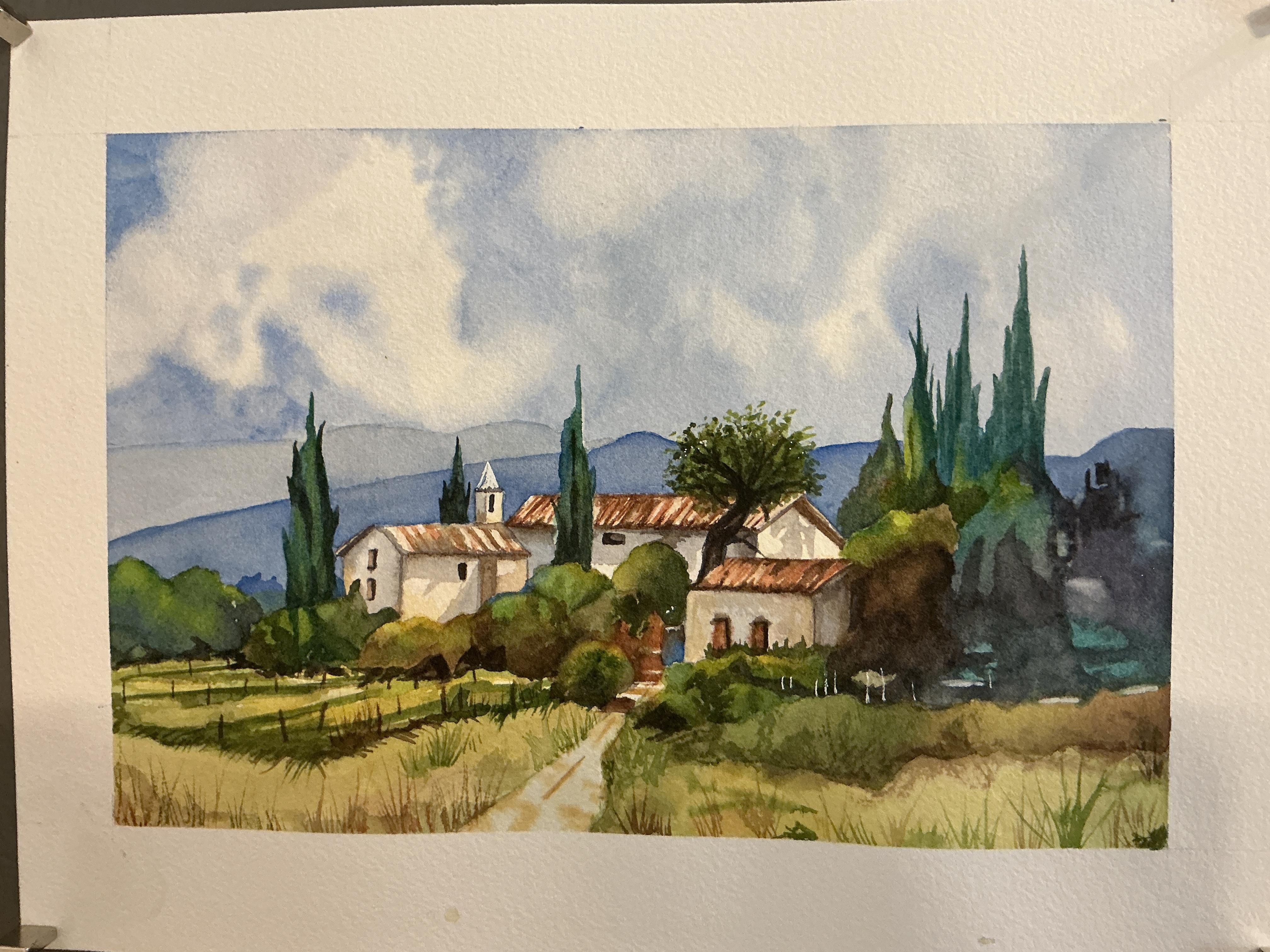 Will’s Countryside Painting - student project