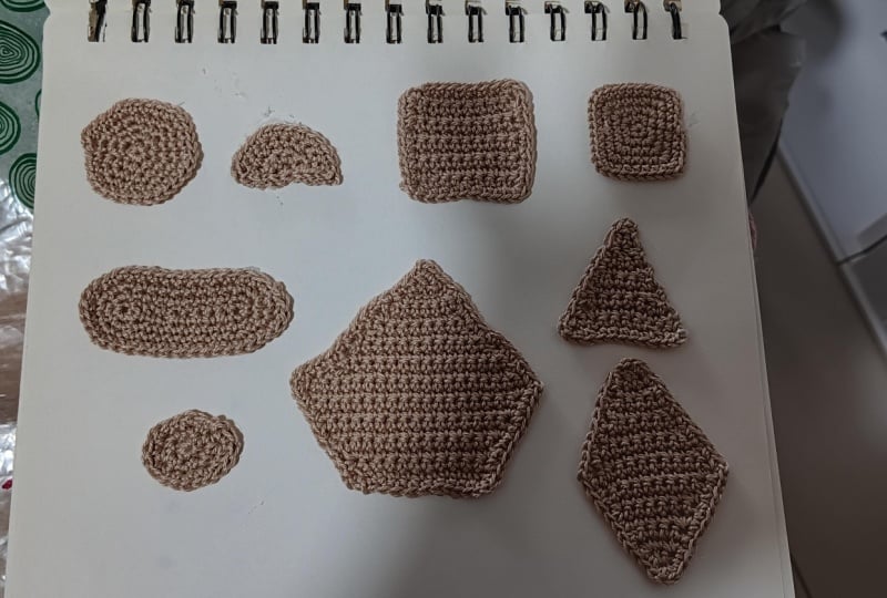 My amigurumi shapes